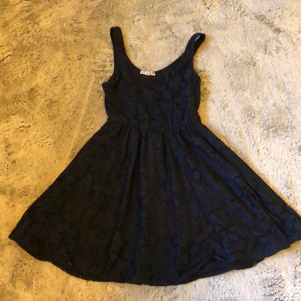 Blue cotton on dress